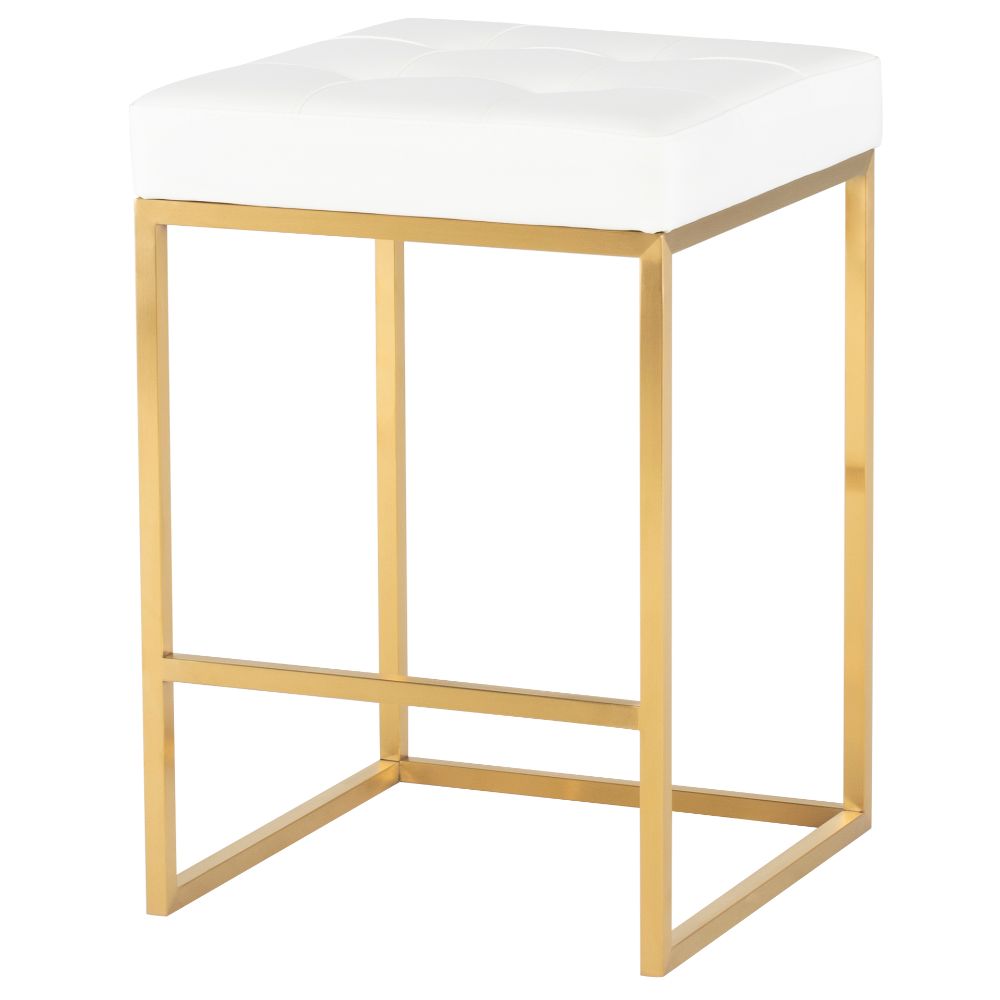 Nuevo HGMM152 CHI COUNTER STOOL in WHITE